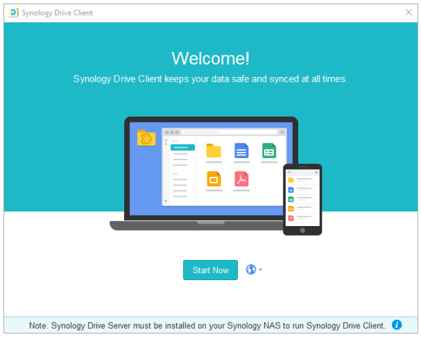 Penggunaan Backup Data Synology Drive
